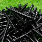 Mykuja Black Bamboo Golf Tee 3-1/4 Inch Pack Of 100|Black Golf Tees|3-1/4 Black Golf Bamboo Tees|Black Golf Tees Bulk