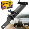 Golf Cart Trailer Hitch Kit, Heavy Duty Trailer Hitch with 2 Inch Receiver, Universal Golf Cart Tow Hitch for Club Car, EZGO, Ya
