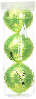Chromax Metallic M5 Colored Golf Balls (3 Pack Tube), Green (M5greenneon3t)