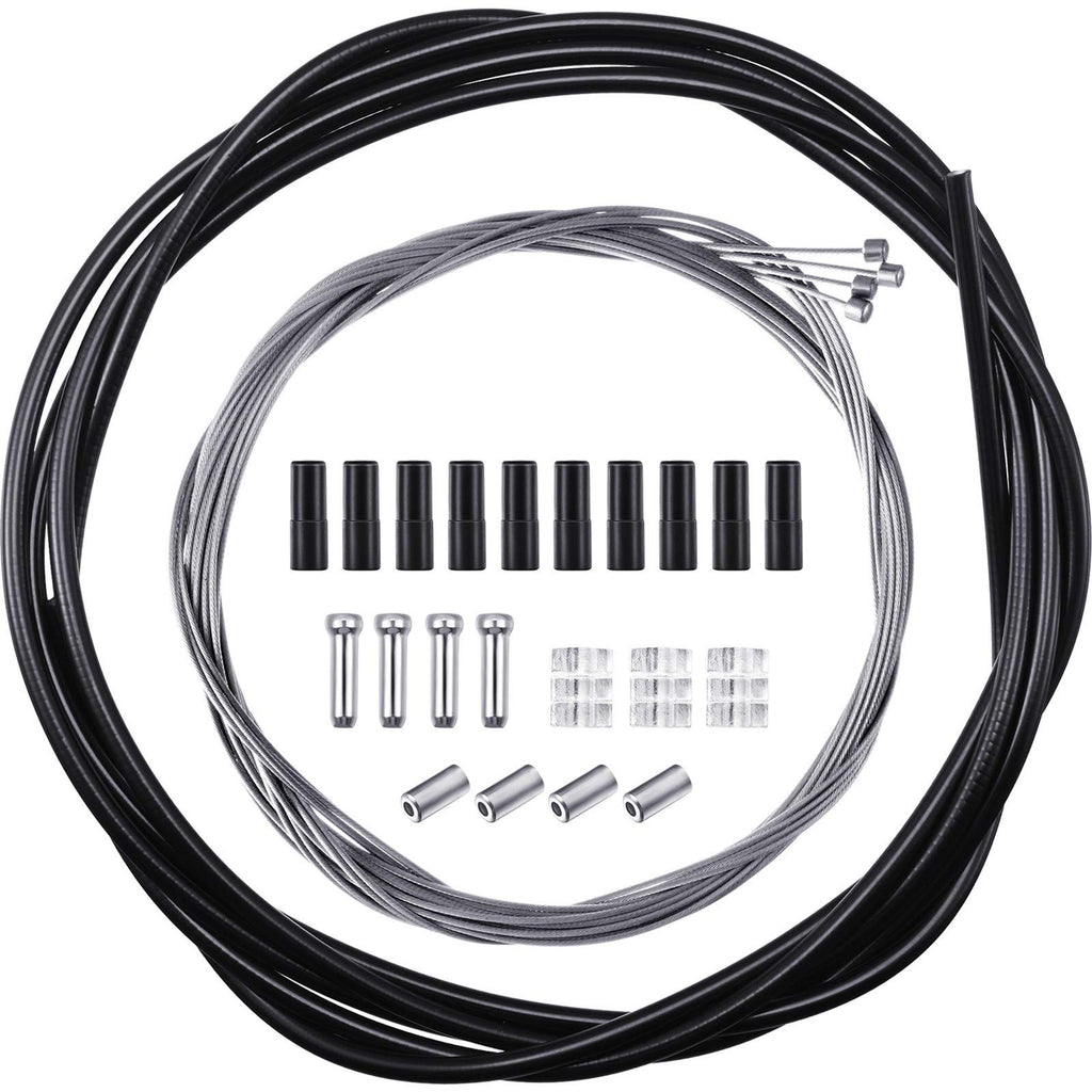 4 Pack Bike Brake Gear Shifter Cable Kit, Universal Bicycle Change Cable Bike Shift Cable And Transmission Cable, Bicycle Cyclin