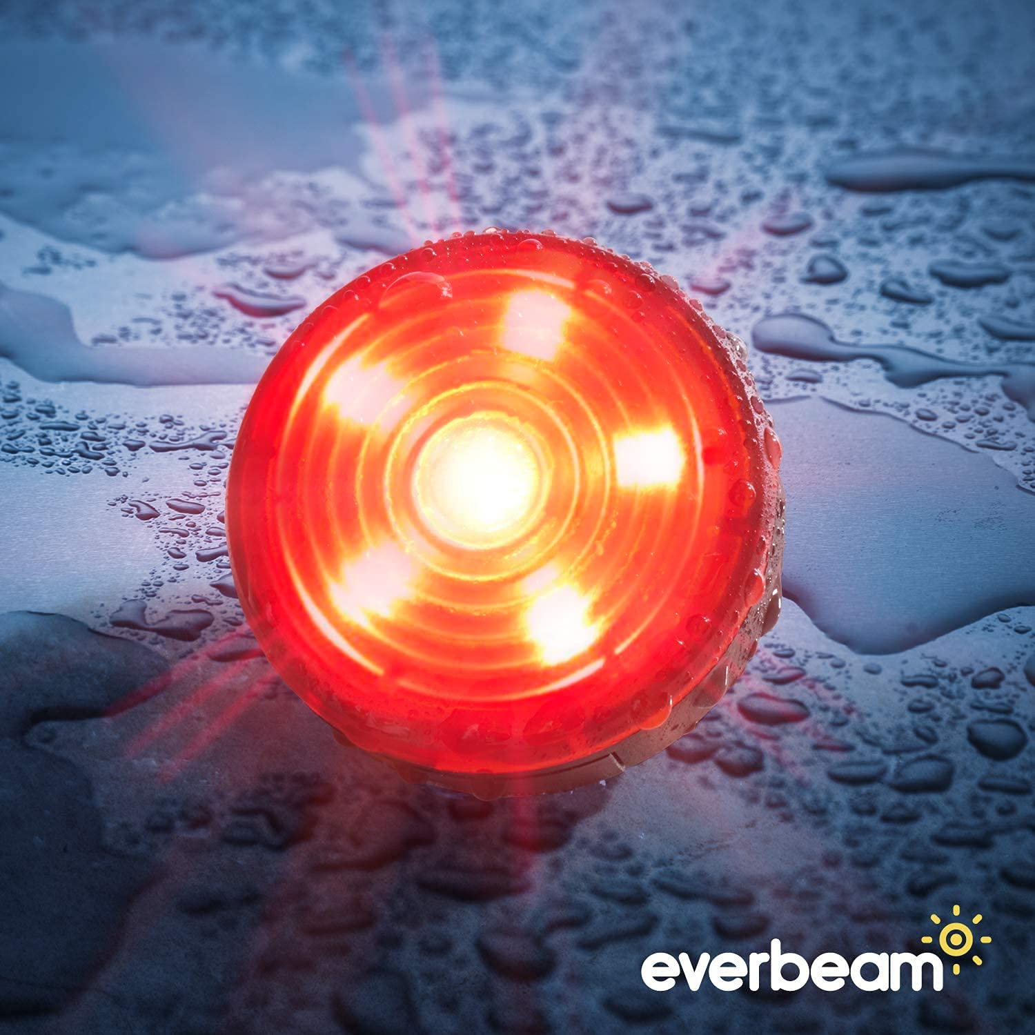 Everbeam E200 Led Bicycle Lights Front And Rear Rechargeable  Powerful Waterproof Safety Clip On Led Light Set, For Runners, Cyc