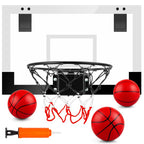 Treywell Indoor Basketball Hoop Sports Fan Backboards For Kids And Adults Door Room Basketball Hoop Mini Hoop With 3 Balls Baske
