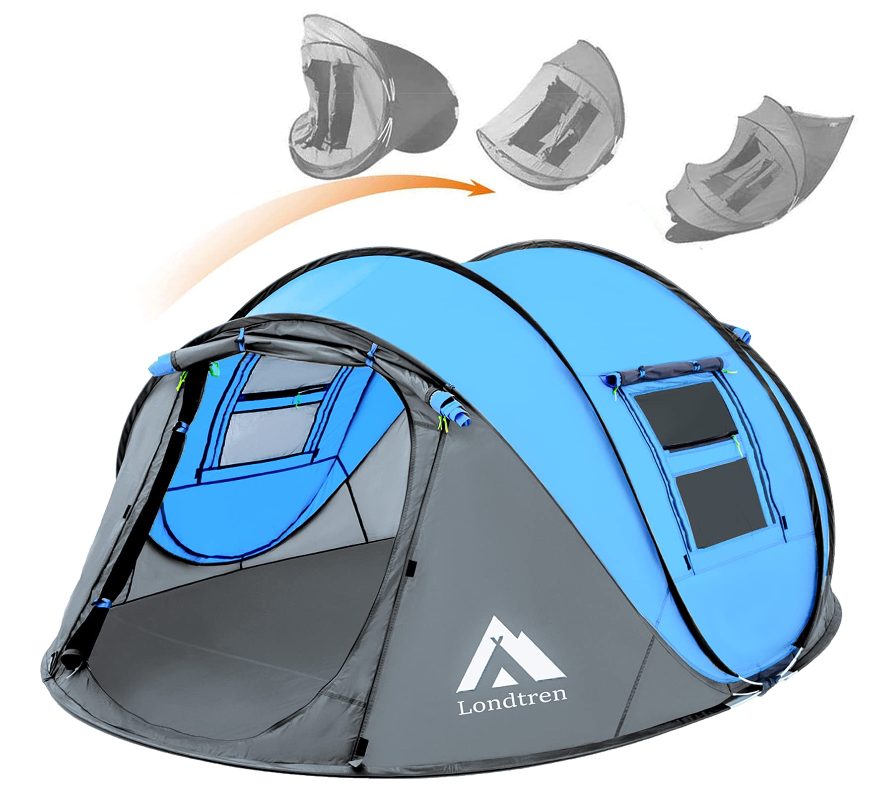 Pop Up Tent Pop Up Tents for Camping 4 Person Waterproof Tent Popup Tent Easy Up Camping Tents Instant Pop Up Tent Pop Up Campin