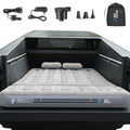 JOYTUTUS Truck Bed Air Mattress with 2 Pillows for Cybertruck Accessories Custom Fit Inflation Camping Air Bed with Built-in Pum