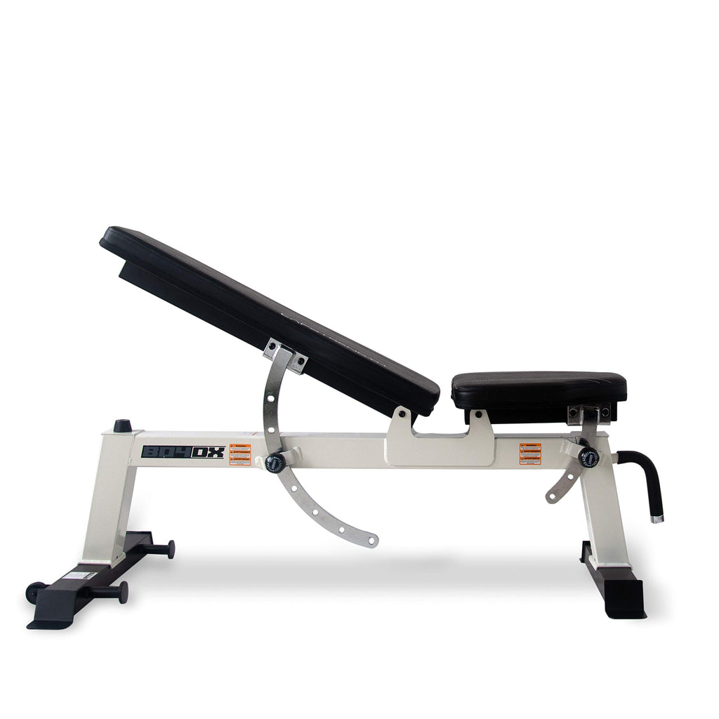 Cap Barbell Deluxe Utility Weight Bench, White (Fm-Cs804Dx-Wh)