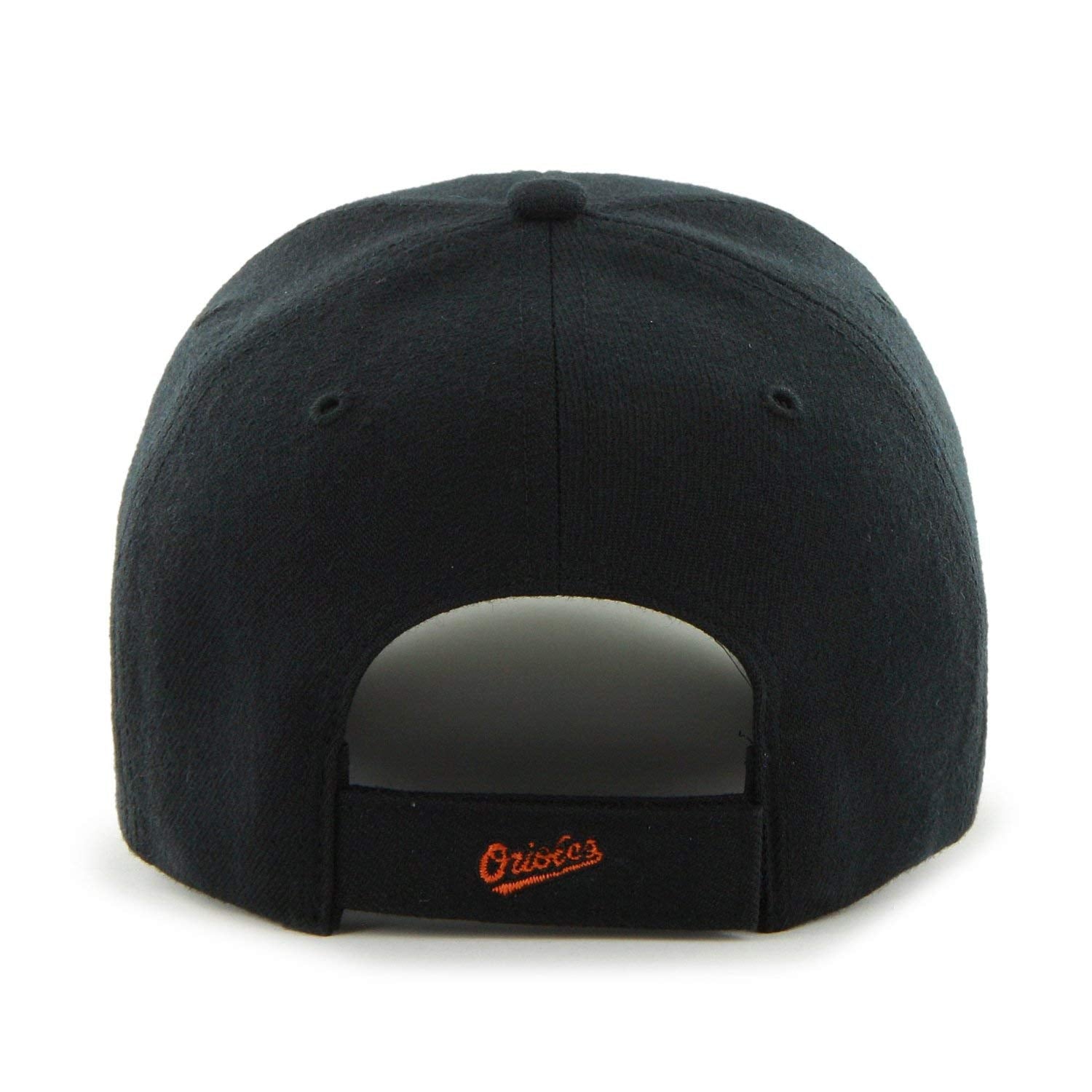 '47 Baltimore Orioles Brand Mlb Mvp Structured Adjustable Hat - Black