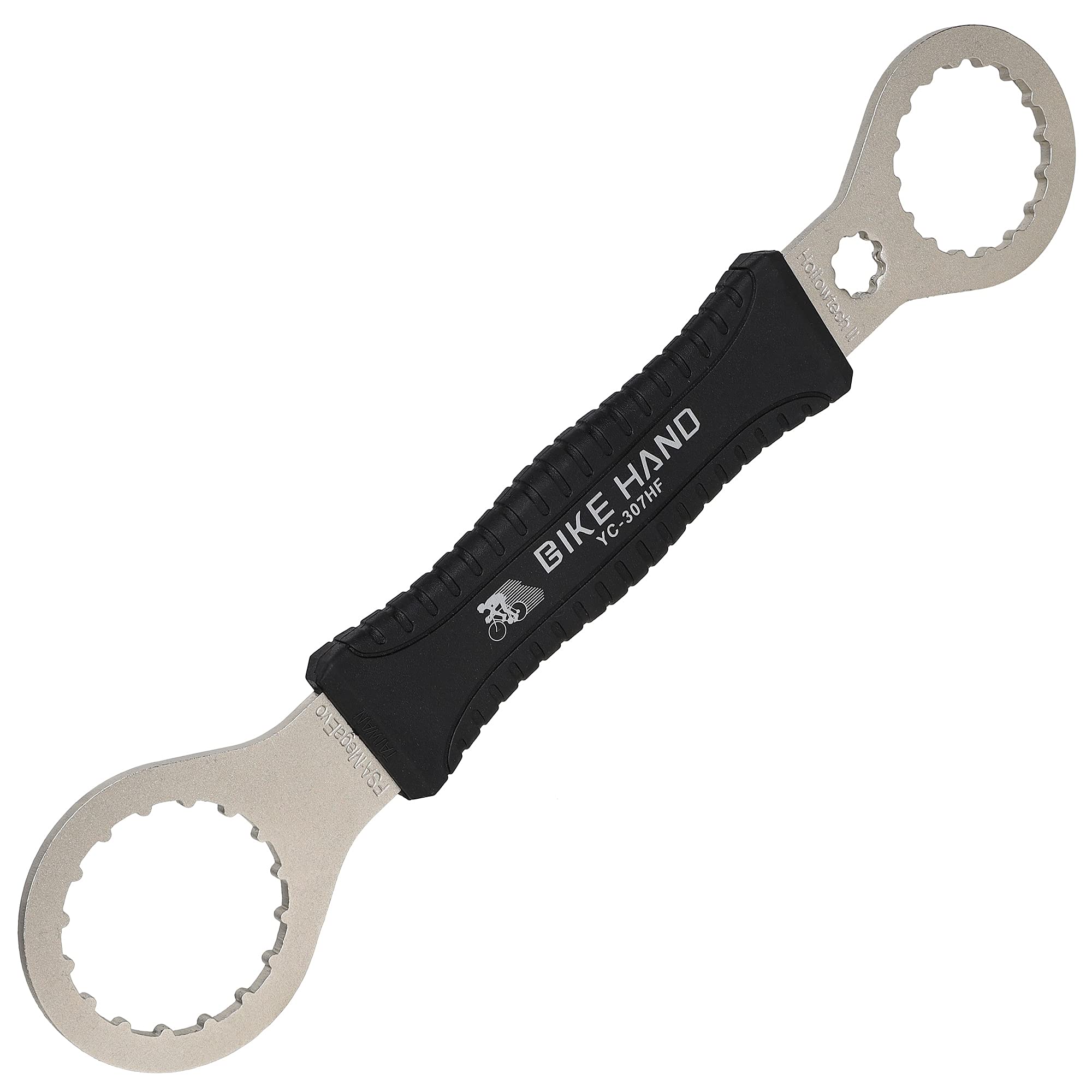 Bike Hand 2 In 1 Bicycle Bottom Bracket Bb Removal Tool Compatible With Shimano Hollowtech Ii And Fsa Mega Evo - 16 Notch 44Mm A