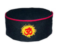 Aruna Kullu Handloom Om Design Cap (Black, 7)