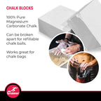 Cramer Gym Chalk Block, Magnesium Carbonate For Better Grip In Gymnastics, Weightlifting, Power Lifting, Pole Fitness, & Rock Cl