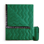 Unikome Lightweight & Waterproof Outdoor Camping Travel Blanket, Puffy Down Alternative With Corner Loops, 7552, Green