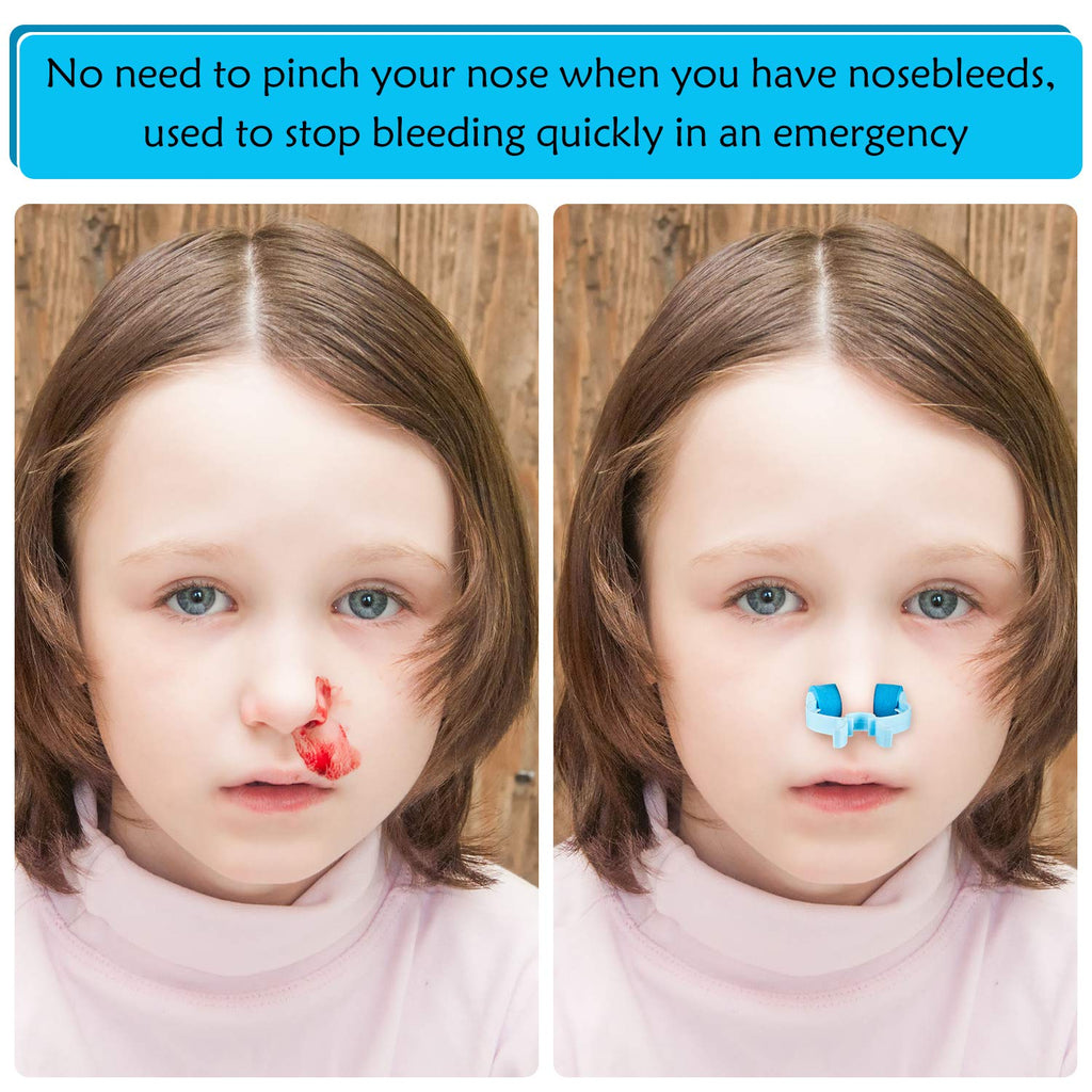Nose Stop Clips Nasal Nose Stopper Clips Plastic Foam Nose Clips For Emergency Or Accident (30)