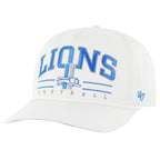 47 Men'S White Detroit Lions Roscoe Hitch Rope Adjustable Hat