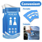 Prelady Disposable Urine Bag, 12 Pcs Emergency Portable Urinal Bags For Men/Women, Unisex Pee And Vomit Bags For Travel, Camping