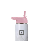 Iron Aflask Carabiner Straw Lid For Wide Mouth Insulated Sports Water Bottles, Simple Bpa Free, 2 Lids, 4 Straws, 2 Cleaning Bru