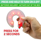 Gosports Light Up Golf Hole Lights 3 Pack - Great For Low Light Golf Play, Putting Practice, Chipping Practice And More