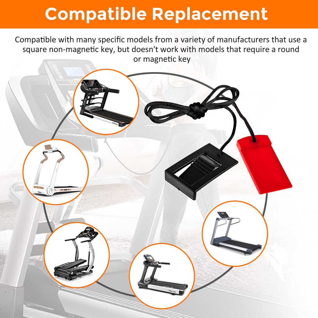 Treadmill Universal Magnet Safety Key For Most Of Nordictrack, Proform, Image, Weslo, Reebok, Epic, Golds Gym, Freemotion, And H