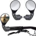 Sprintech Compact Bike Mirror for Handlebars - E-Bike Rear View Mirror, Bicycle Mirror for Electric Bike - Bar End Handlebar Mir