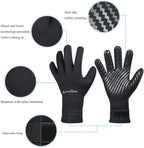Omgear Neoprene Gloves Diving Wetsuit Gloves 3Mm 5Mm Glued Anti-Slip Flexible Thermal With Adjustable Waist Strap For Snorkeling