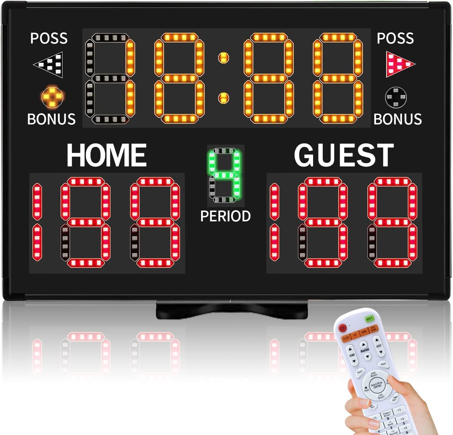 Yz 2.4G Remote Controller, Model Gx-2.4G-Score Remote Control For Scoreboard, 100Ft Control Distance