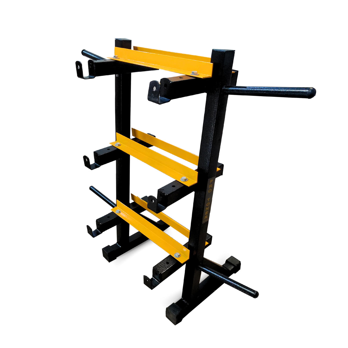 Protoner 3 in 1 Dumbbell Rack, Plate Stand and bar Holder