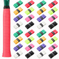 Jerify 24 Pieces Tennis Racket Grip Tape, Precut Tennis Overgrips Tape Badminton Racket Grips with Velvety Comfort for Anti Slip