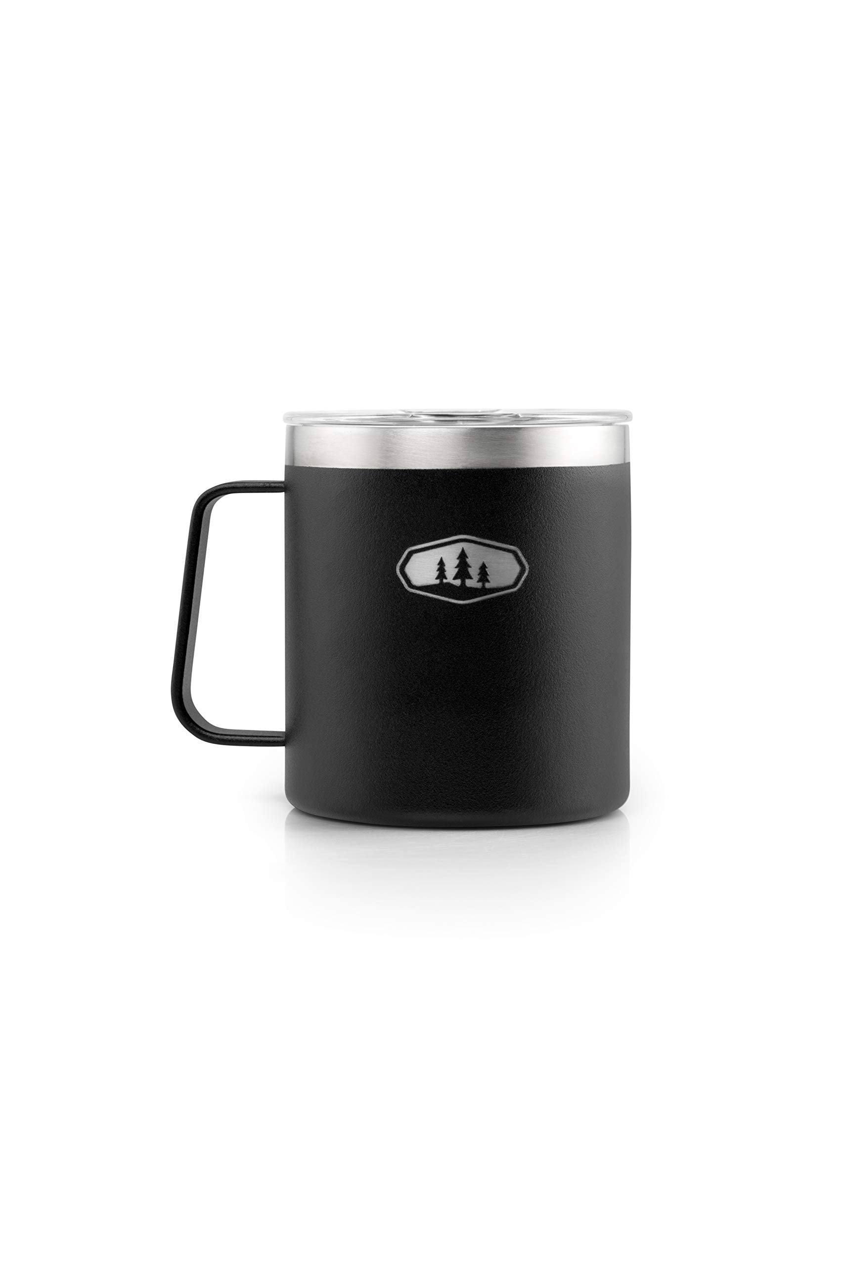 Gsi Outdoors 63255 Glacier Ss 15 Oz Camp Cup Black