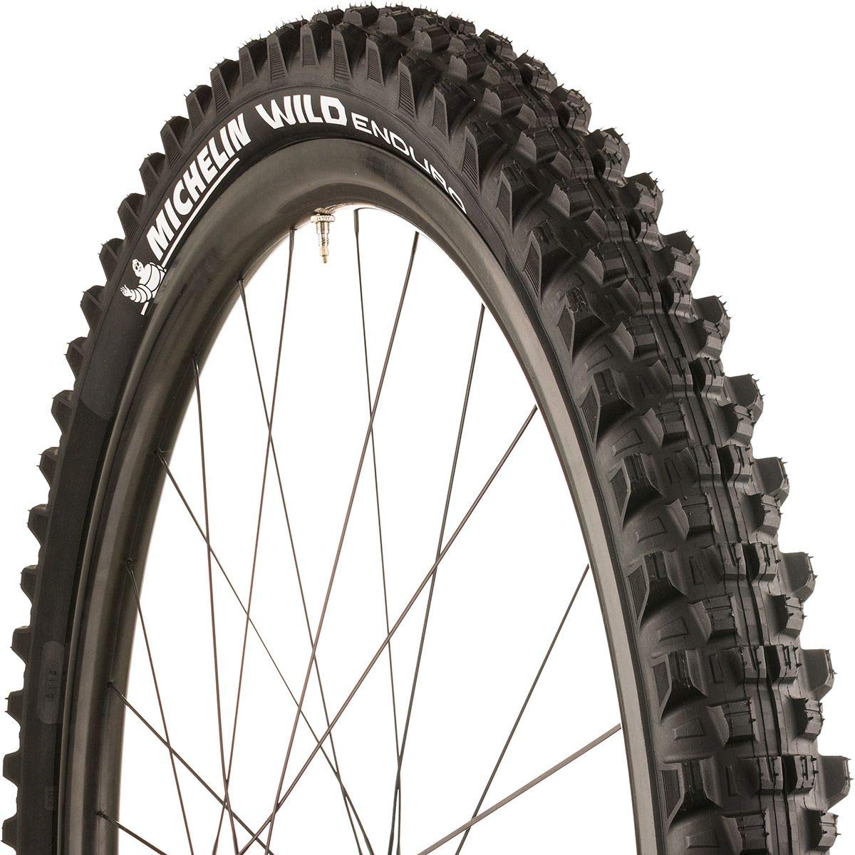 Michelin Wild Enduro Front Mountain Bike Tire for Mixed and Soft Terrain, GUM-X3D Compound, 26 x 2.40 inch
