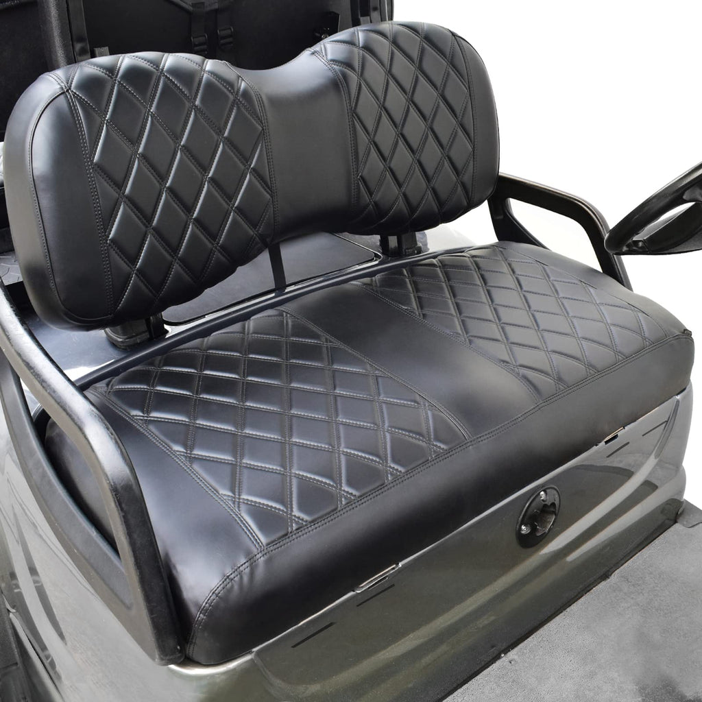 Nokins Golf Cart Yd Diamond Seat Cover For Yamaha Drive/Drive 2 Original Regular Seat Cushion, No Stapler, Golf Cart Vinyl Repla