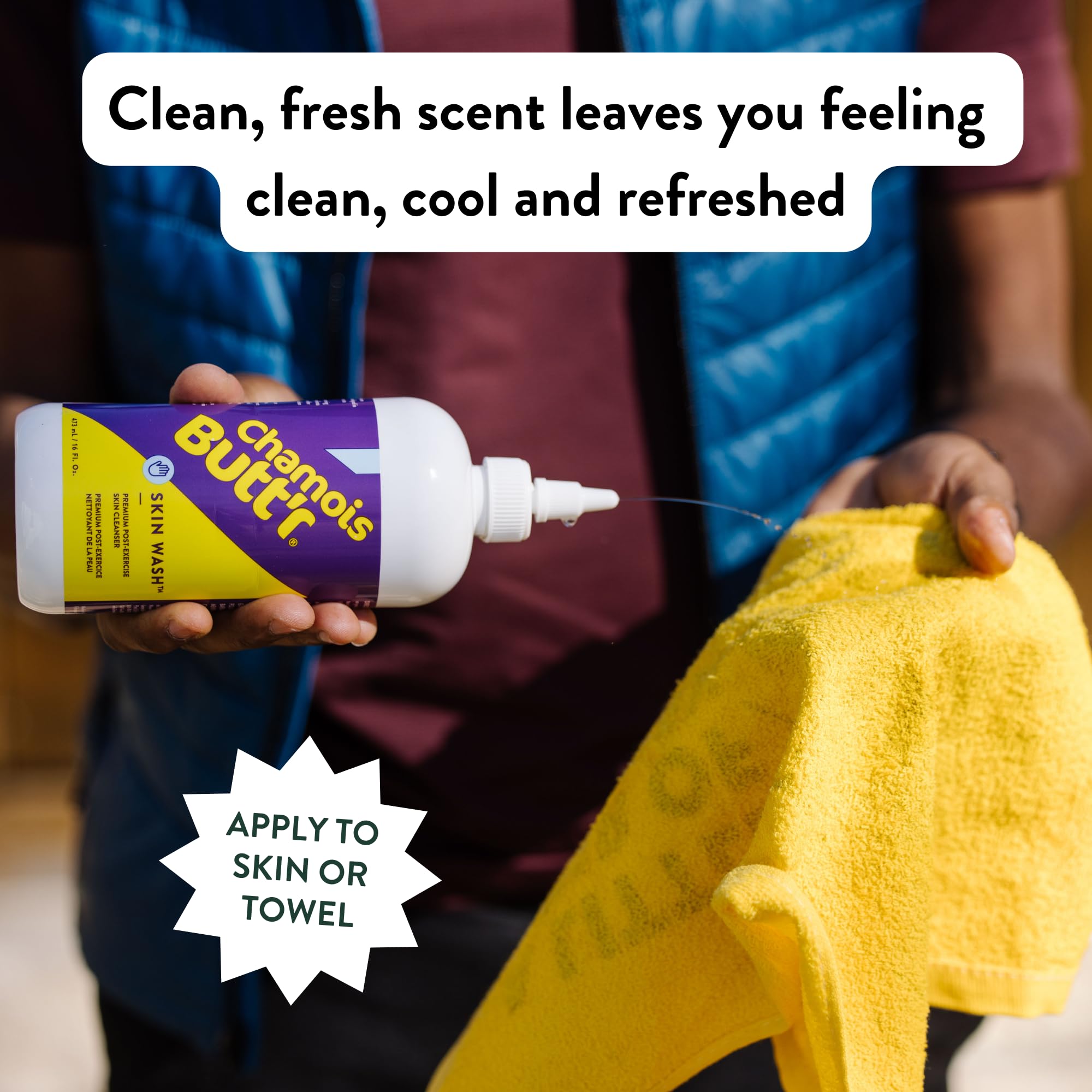 Chamois Butt'R Skin Wash 16 Oz. Bottle