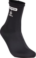 CRESSI Elastic Water Socks Diving Socks, Black, L/XL