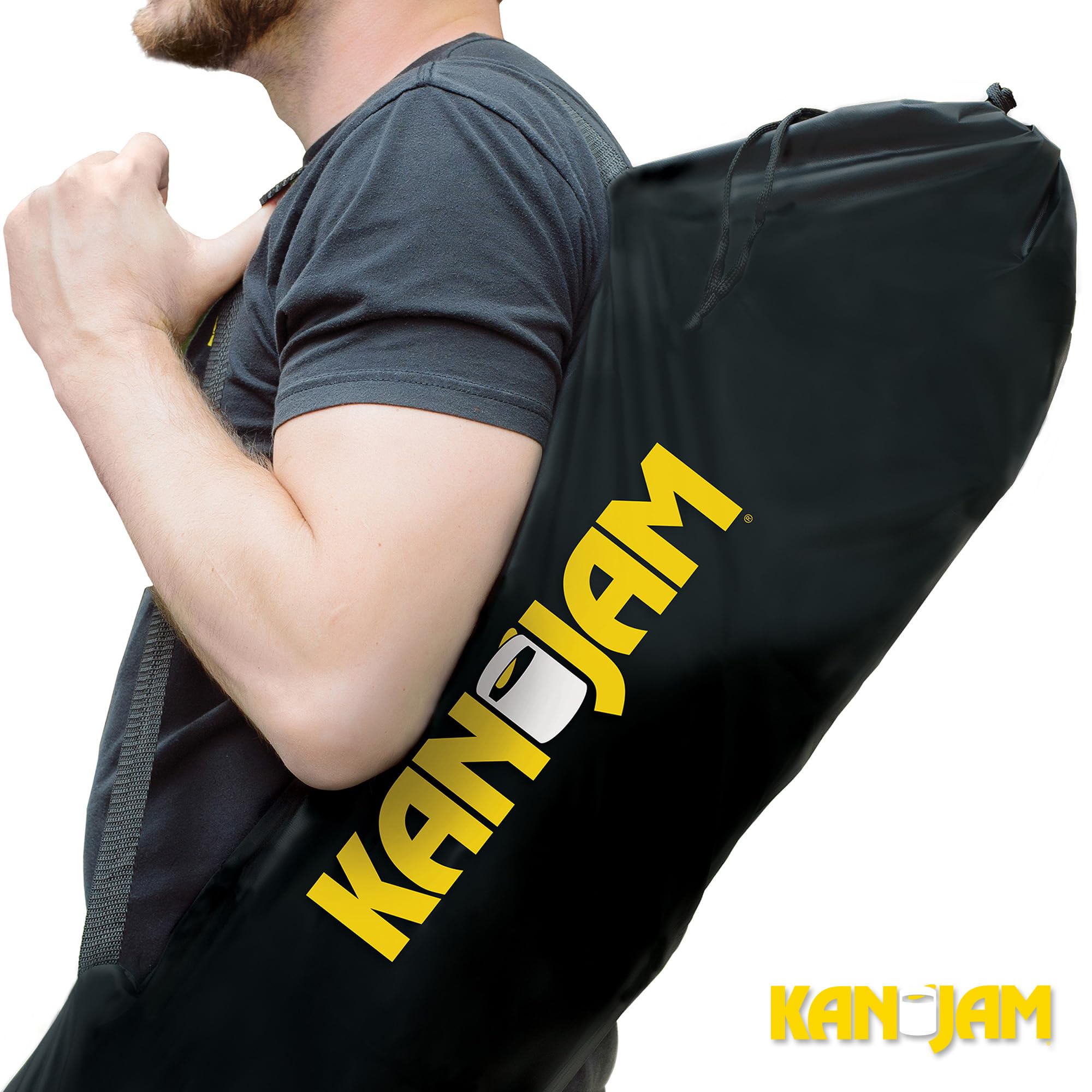 Kan Jam Travel - Foldable Outdoor Disc Toss Game for The Back Yard, Beach, Park, Tailgates, and More