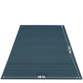 Feetlu Foldable Large Yoga Mat: Extra 1/3 Inch Thick Workout Mat For Home Gym And Travel - Anti-Slip Folding Exercise Mat For Yo