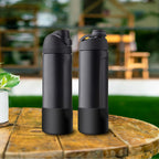 Alwenid 2PCS Silicone Water Bottle Boot for Owala 24oz, Anti-Slip Protective Sleeve Bottom Bumper Protector for FreeSip, Twist,