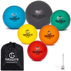 Soft Shell Weighted Ball Set 32, 21, 14, 7, 5, And 3.5Oz-Pitching/Throwing Velocity Training For Baseball And Softball