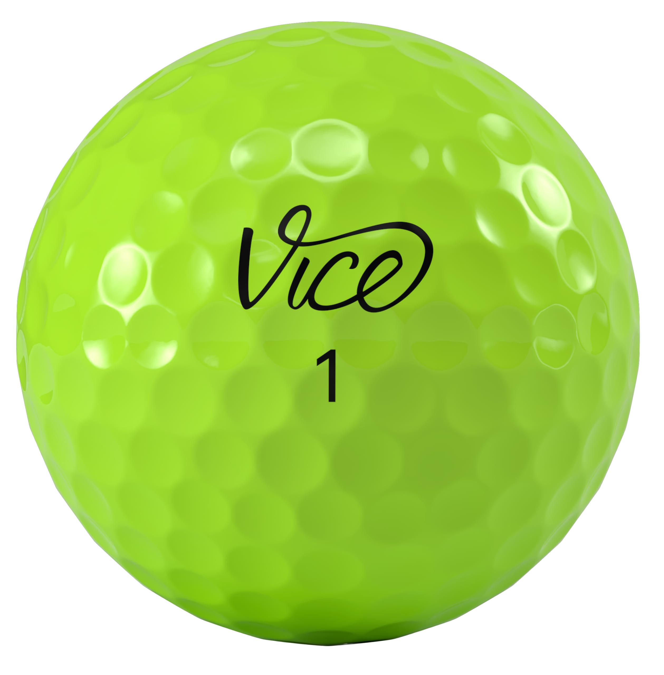 Vice Golf Pro Plus Golf Balls, Lime (One Dozen) (Viceproplus)