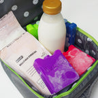 World-Bio Ice Packs For Lunch Box Kids, Reusable Small Ice Packs For Kids Insulated Lunch Bag, Bento Box, Freezer Blocks For Coo