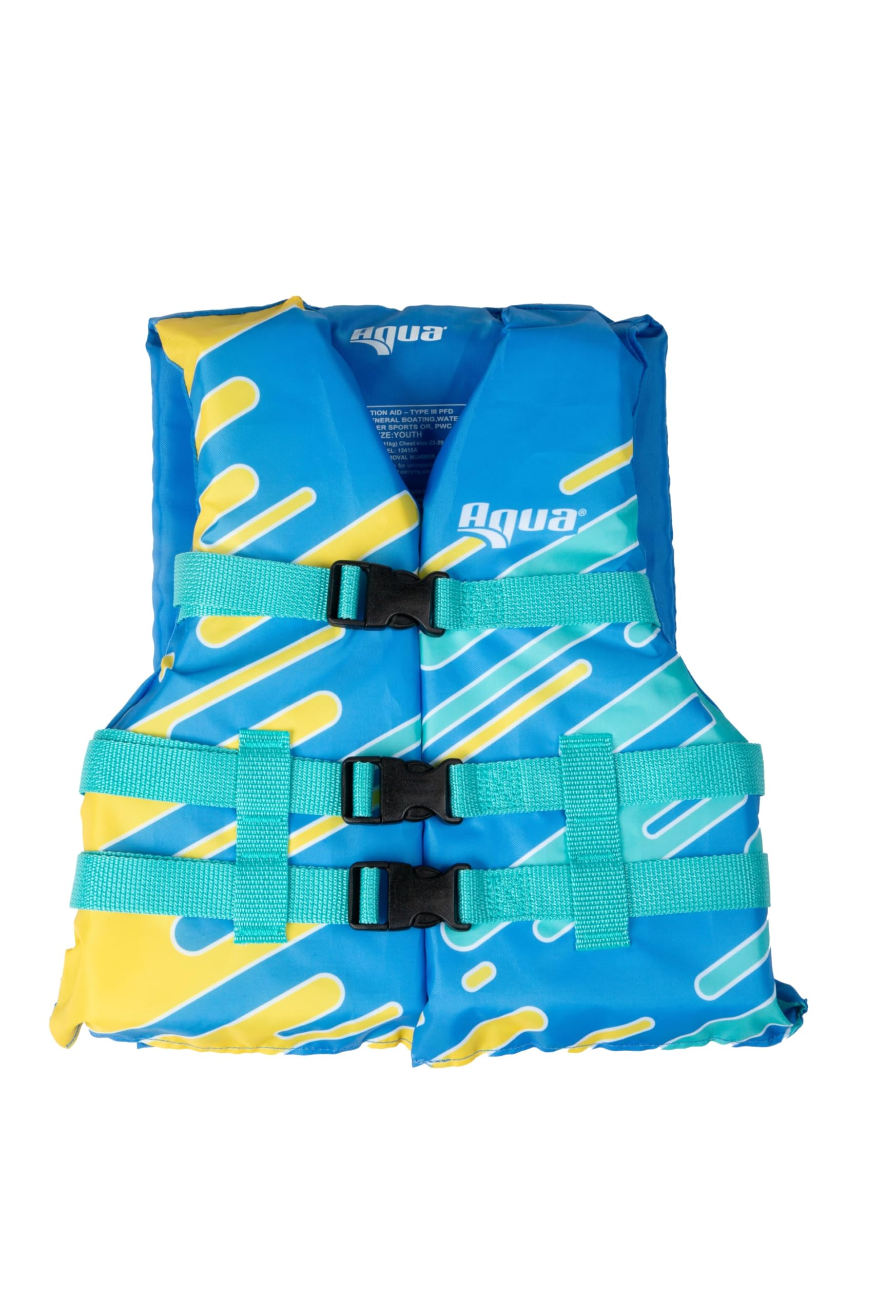 Oceans 7 US Coast Guard-Approved, Type III Youth Life Jacket - Personal Flotation Device with with Comfortable Flex-Form-Fit Ope
