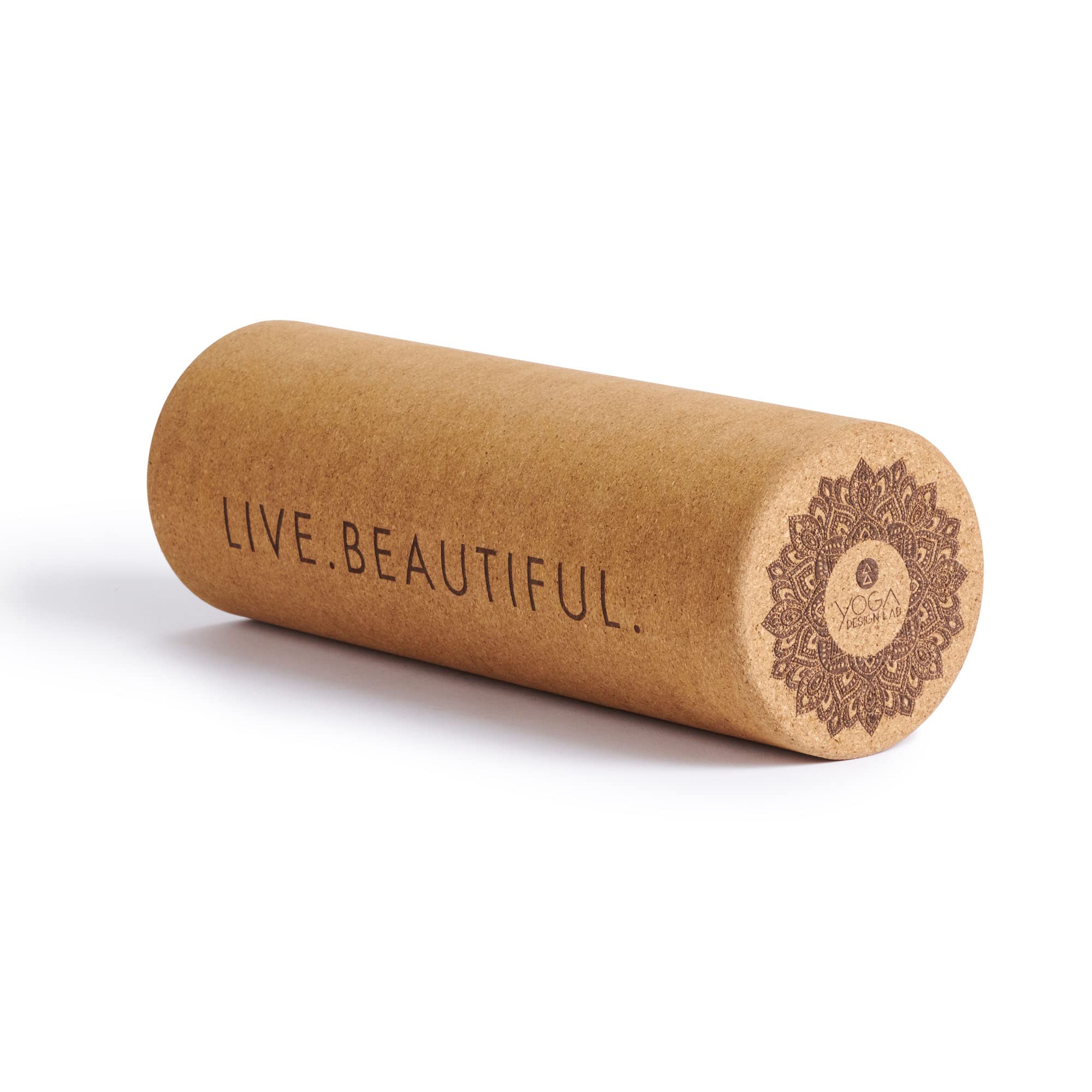 YOGA DESIGN LAB | The Cork Roller | Release Tight Muscles, Improve Circulation, Decrease Soreness, Massages Tissue | Ideal for A