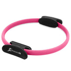 Prosourcefit Pilates Resistance Ring 14 Dual Grip Handles For Toning And Fitness-Pink