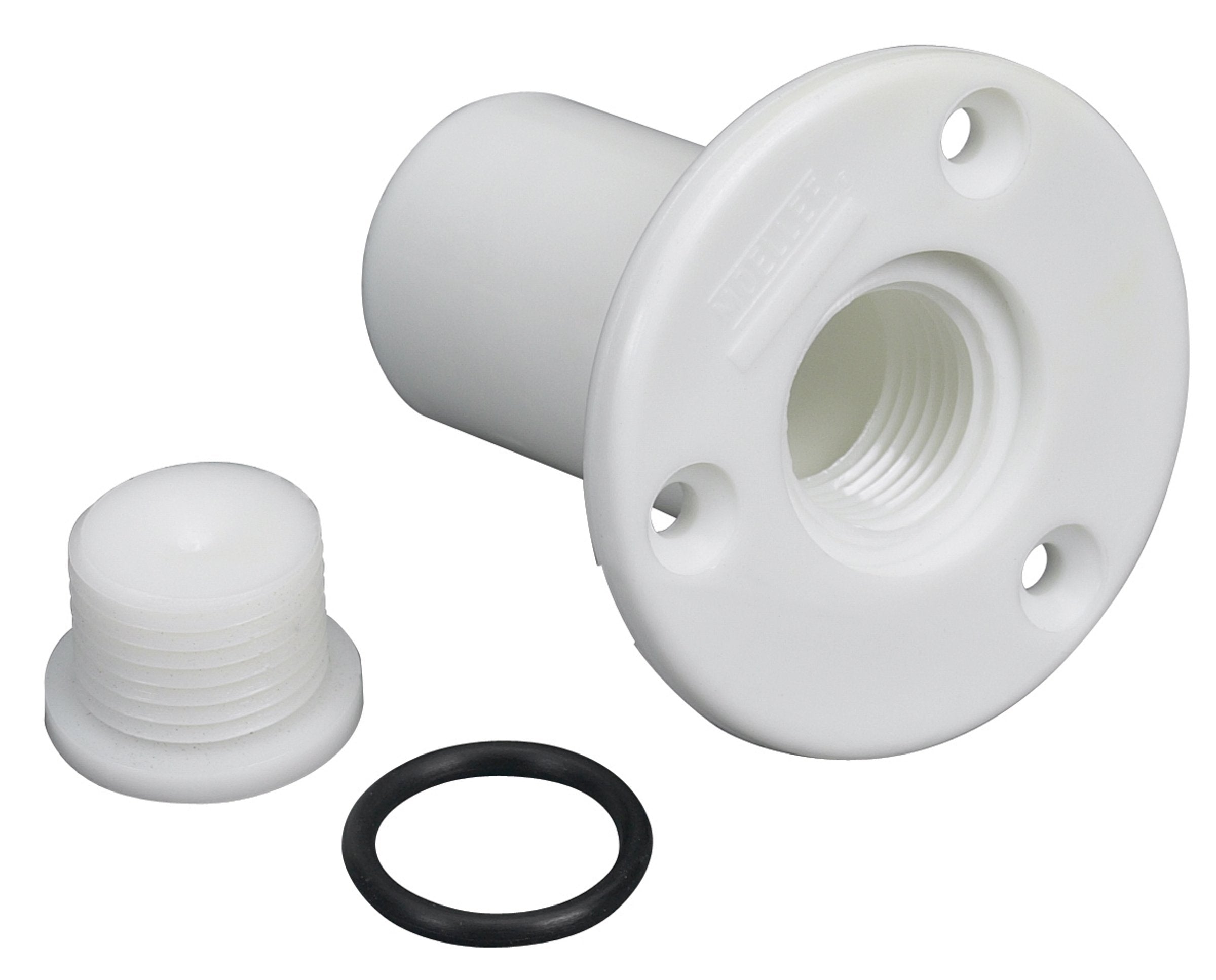 Moeller Boat Transom Drain Tube With Pipe Plug