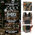 Shiti Coolers Cooler Backpack For Camping, Travel, Beach, Soft Lunch Box For Food, Drinks & Ice, Portable, Waterproof 24 Hr Insu