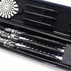Roobeeo Soft Tip Darts Set For Electronic Dart Board 22G Plastic Tip Darts Set With Brass Barrels&Aluminum Shafts, 6 Flights 3 S