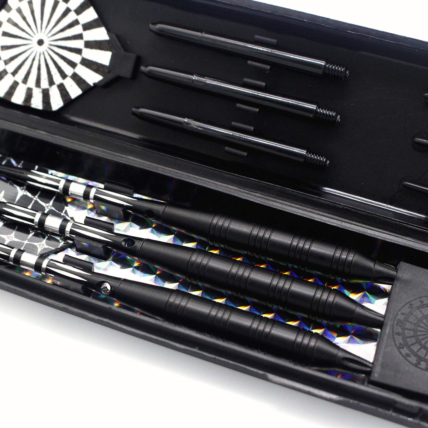 Roobeeo Soft Tip Darts Set For Electronic Dart Board 22G Plastic Tip Darts Set With Brass Barrels&Aluminum Shafts, 6 Flights 3 S