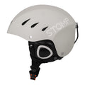 Stomp Ski & Snowboarding Snow Sports Helmet With Build-In Pocket In Ear Pads For Wireless Drop-In Headphone (Matte Grey, X-Large
