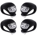Malker Bicycle Light Front And Rear Silicone Led Bike Light Set Headlight And Taillight,Waterproof &Safety Road,Mountain Bike Li