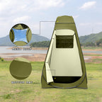Brian & Dany Pop Up Shower Tent, Portable Changing Tent With Rain Shelter & Windows, Privacy Camping Tent For Hiking Beach, Upf