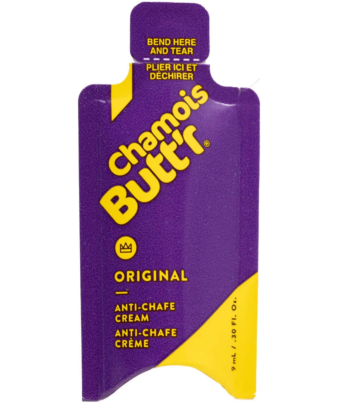 Paceline Unisexs Chamois BUTTR : 9ML Sachet : Single Cycling Anti-Chafe Cream, Purple