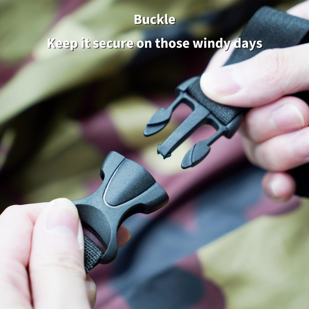 Camouflage With Silver Trim Bike Cover Fits 3 Bikes, Maveek Bicycle Cover 190T With Lock Hole Waterproof Weatherproof Dustproof