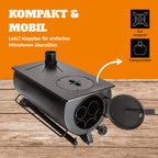 Petromax Tent Oven And Heater, Loki2 Portable Steel Cooking And Heating Source For Campsite And Outdoor Adventures