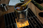 Se 4 Wicks Survival Candle In Tin Box, 48 Total Hours/12 Hours Per Wick Top Layer Soy Wax, Great Light Source Gear For Survival,